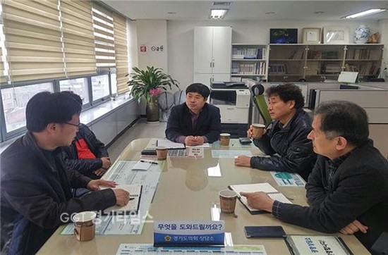 경기도의회 광명상담소, 정대운 의원, 광명지역 자율방재단과 소통중ⓒ경기타임스
