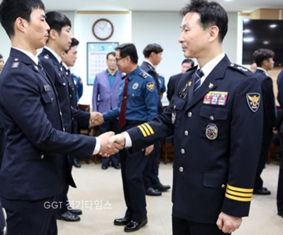 경기북부경찰청, 경찰특공대 창설 요원 선발 전입신고식ⓒ경기타임스
