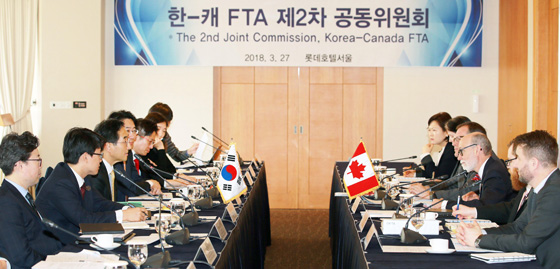 ▲ FTA 발효 3년만에 캐나다의 한국 투자 47% ↑