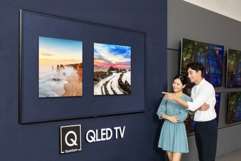 ▲ 삼성전자, 삼성 디지털프라자 300여개 지점에 QLED TV 존 새롭게 단장