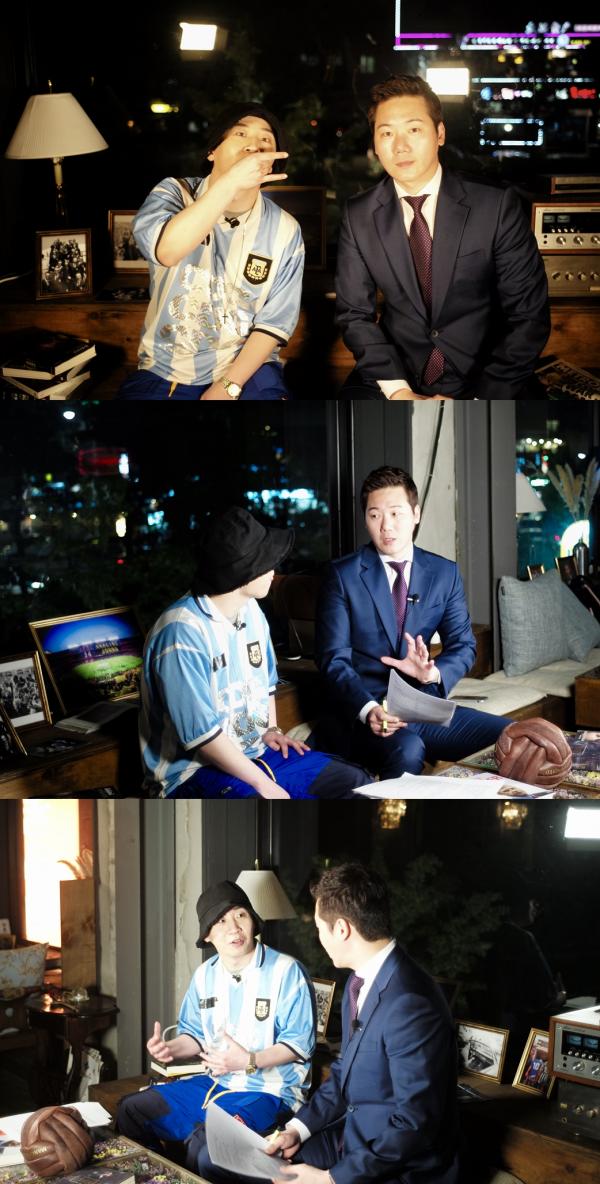 ▲ "SBS 풋볼 매거진 골!" 보이비와 김동완이 야심차게 선보이는