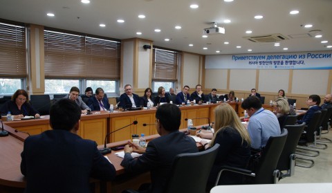 ▲ 러시아 방한단, 누림센터 현장방문