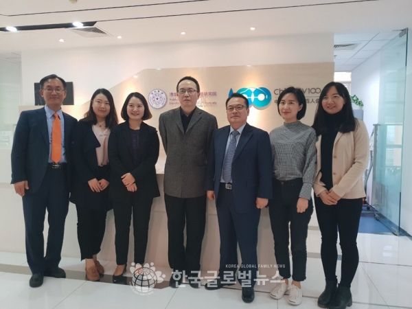중국EV100면담후 기념촬영