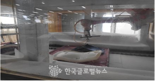 신고되지 않은 도장시설(본드 분체도장) 운영 신고되지 않은 도장시설(본드 분체도장) 운영