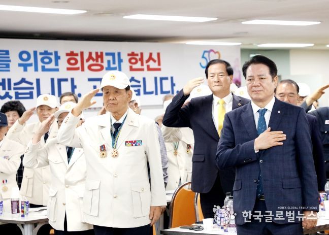 안양시, ‘위대한 헌신에 존경과 감사 ’ 6.25전쟁 제73주년 행사