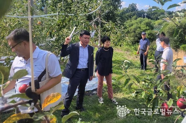 사과 아리수 현장평가회