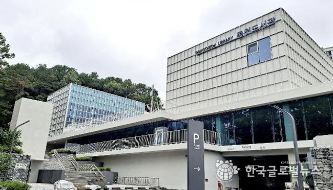 오는 9월 개관 예정인 동천도서관 전경