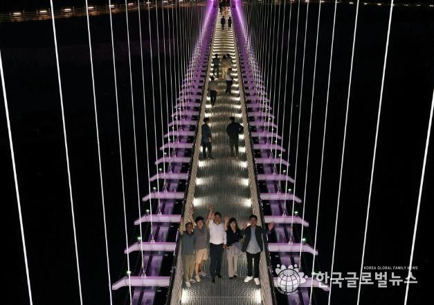 가평 자라섬 출렁다리 개통, 새로운 지역명소 '기대'