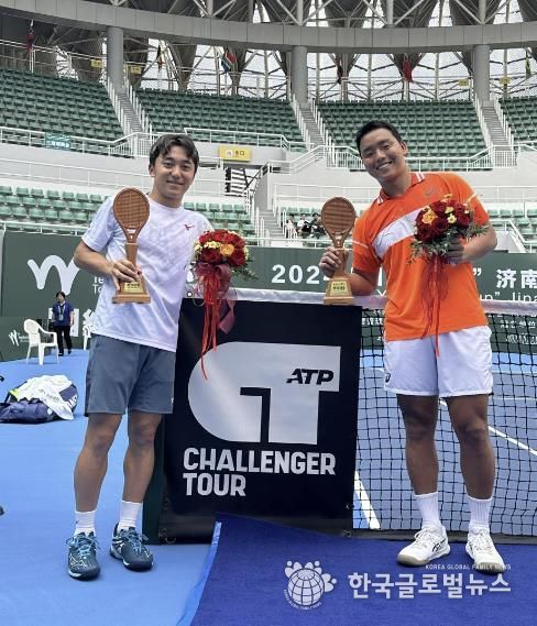안성시청 정윤성, 남자프로테니스(ATP) 중국 지난오픈 챌린저 복식 우승