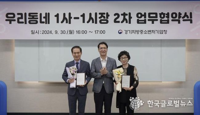 군포도시공사, 군포역전시장 활성화 지원 ‘우리동네 1사-1시장’ 협약 체결