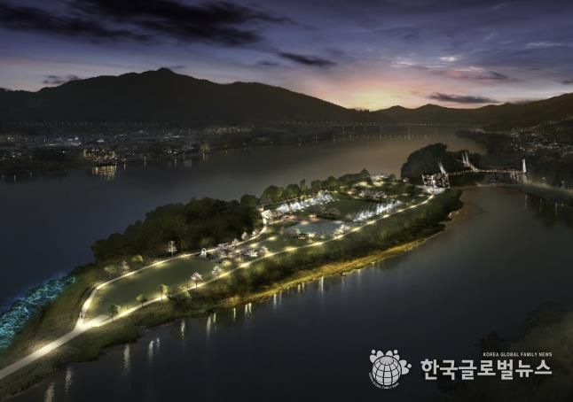 야간경관조성 조감도