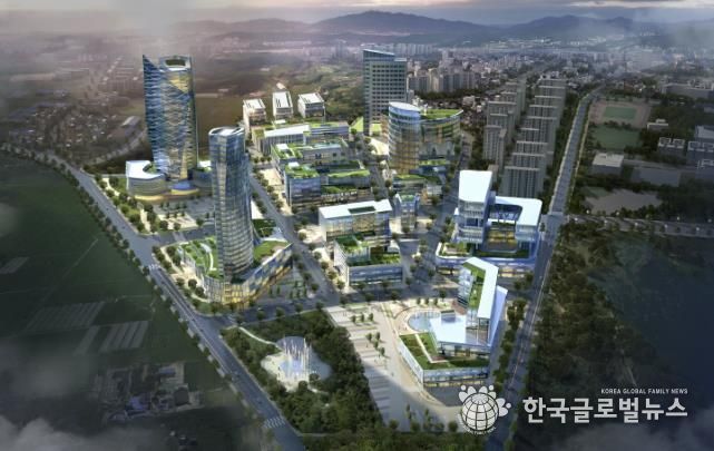 수원 R&D사이언스파크 조감도.