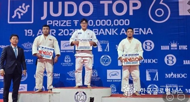 부안군청 유도실업팀 최도훈 선수, 2025 몽골 선수권대회 우승