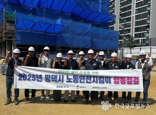 평택시, 노동 안전 합동점검 실시