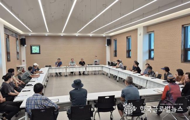 안성맞춤포도축제 성공적 개최를 위한 포도 판매농가 오리엔테이션 개최