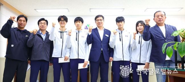 전국체전 출전선수 격려