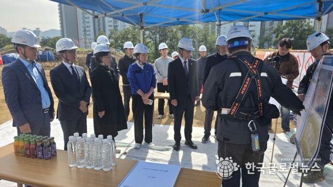 안양시의회 도시건설위원회, 비산 ‧ 포일 통합정수장 현대화 사업 현장 방문