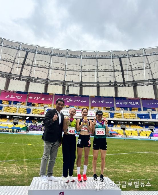 육상 간판 조하림, 제106회 전국체육대회 금메달 쾌거!