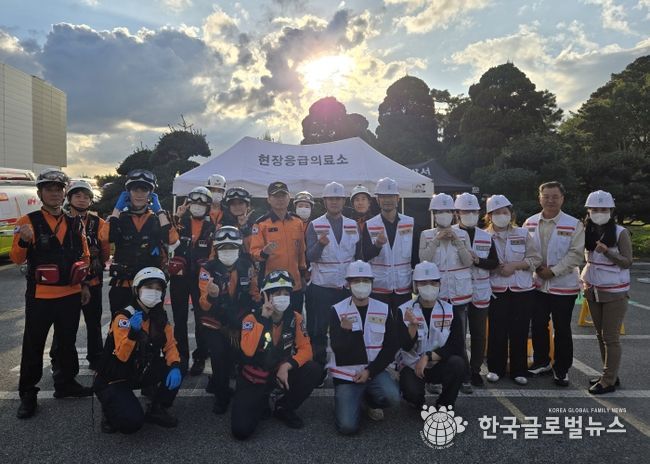 송탄보건소, 재난대비 훈련 ‘현장응급의료소’ 운영