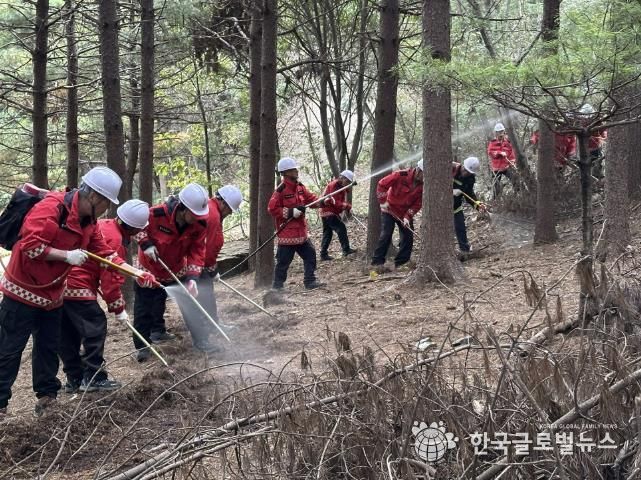산불대비역량강화훈련