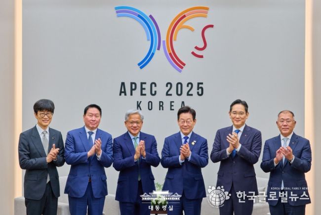 젠슨 황 엔비디아 대표 접견(대통령실)