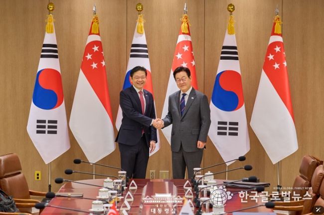 한국·싱가포르 정상회담(대통령실)