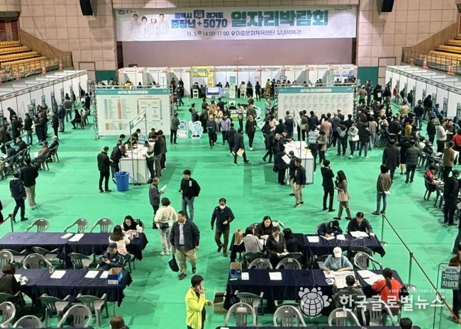 ‘평택시 중장년+경기도 5070 일자리박람회’ 성황리 개최