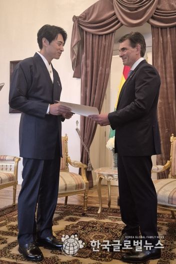 한-볼리비아 사진1(파스 대통령)