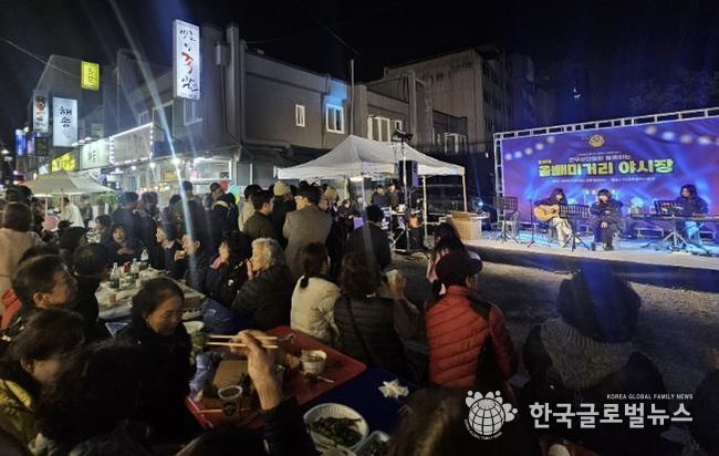 수원시 장안구 연무동, '제2회 올빼미거리 야시장' 행사 성황리 개최