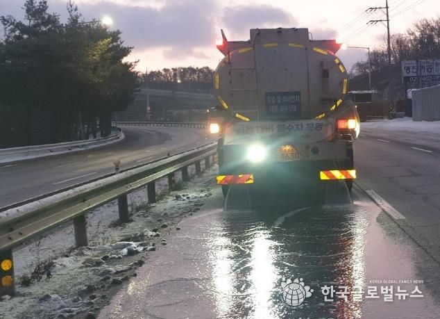 염수분사차량(제설)