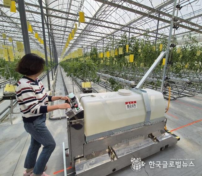 평택시, '농업인 안전을 위한 자동방제 로봇 시범사업' 추진