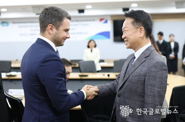 연해주 대표단 면담