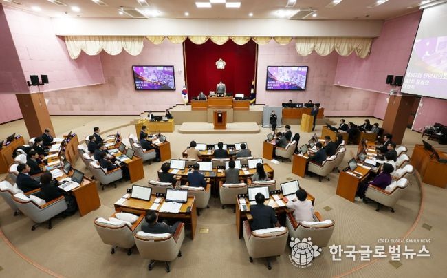 안양시의회, 제307회 정례회 개회