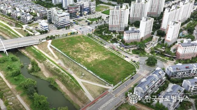 화성시립미술관 부지 항공사진