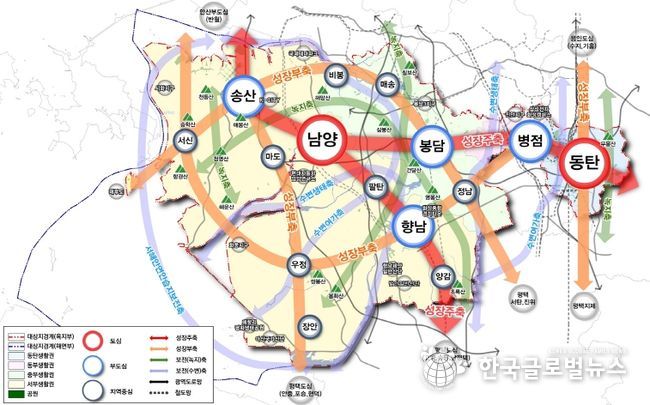 경기도, 2040년 화성 도시기본계획 승인