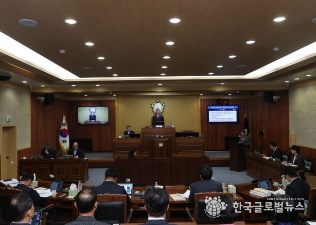 제334회 가평군의회 제2차 정례회 개회