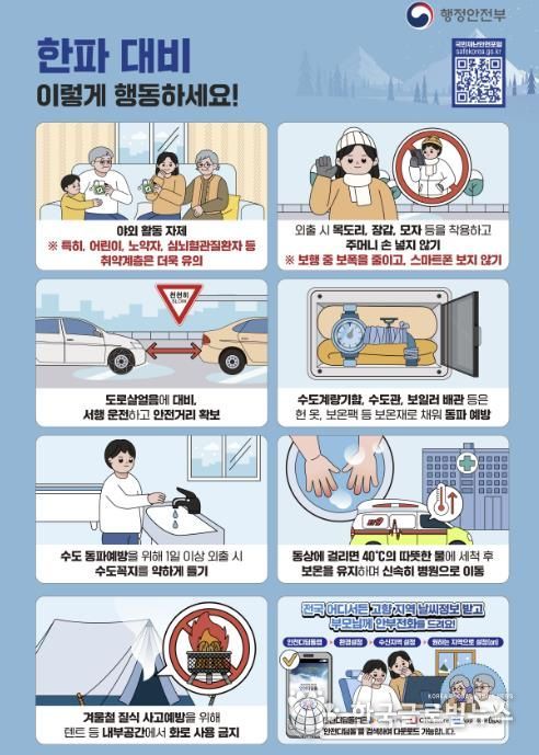 가평군보건소, 한파 대비 방문건강관리 강화