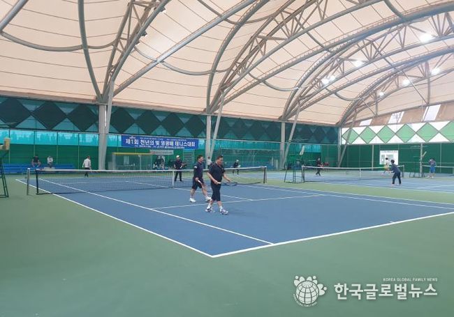 제2회 천년의 빛 영광 동호인 테니스대회 개최-24년 대회사진