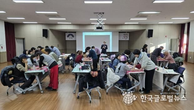 양평군종합자원봉사센터, 손 마사지 전문봉사단 역량 강화 나서