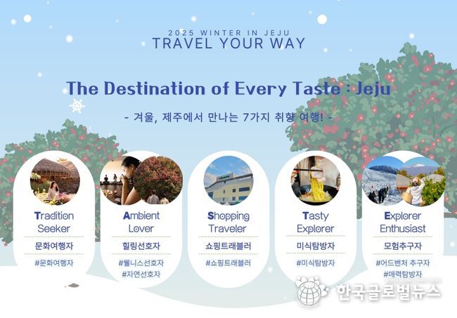 나만의 방식으로 즐기는, 제주의 겨울