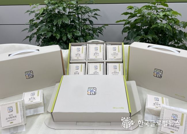 경기미 활용 프리미엄 소포장 선물 세트 출시
