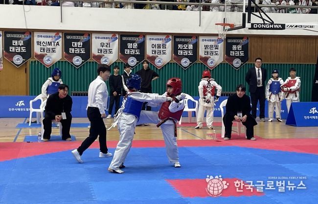 제42회 진주시협회장배 태권도대회’성료