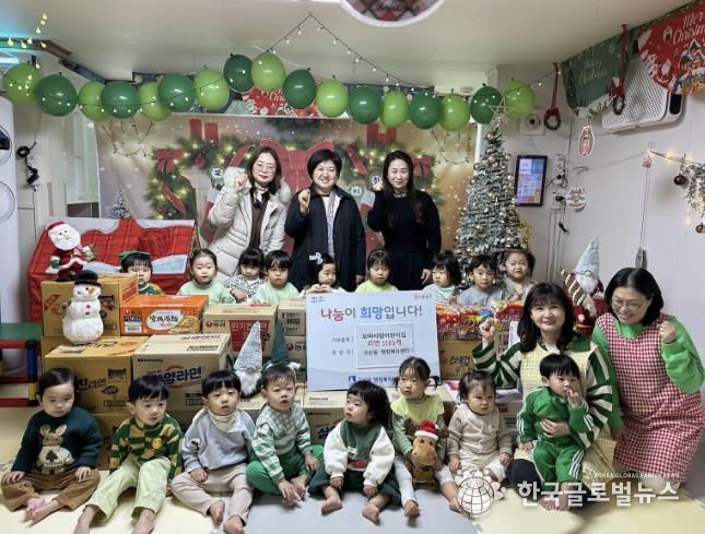 수원시 권선구 곡선동 꼬마사랑어린이집, 이웃사랑 실천 라면 1,181개 후원