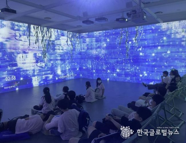 2024 기획전시 미디어아트 <거장의 팔레트 빛을 만나다>