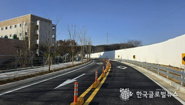 용인특례시 처인구가 이동읍에 '중3-2호선' 도로공사를 마무리했다.