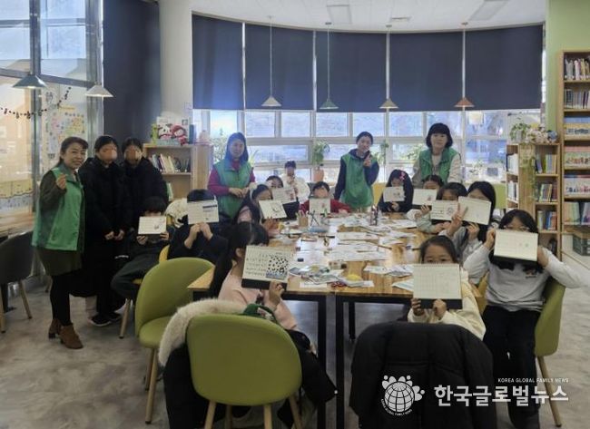 수원시 권선구 호매실동 새마을문고, 겨울방학 맞이‘나만의 달력 만들기’ 체험 행사