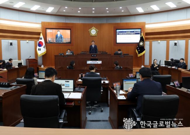 오산시의회, 제299회 임시회 개회