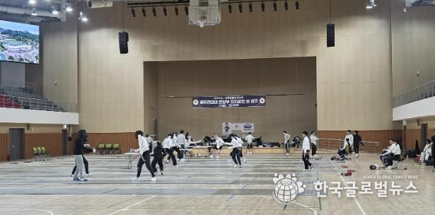 제주관광대학교 전지훈현 및 일반인 캠프 사진