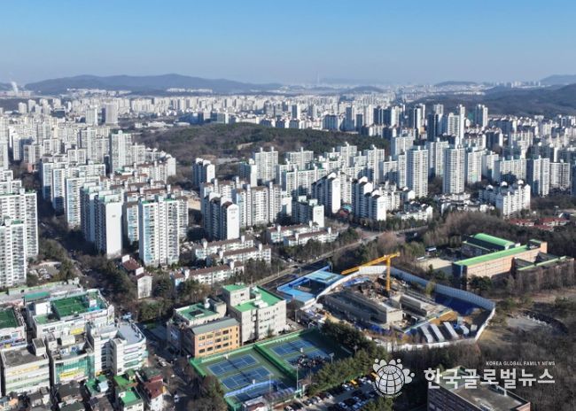 분당 노후계획도시 전경