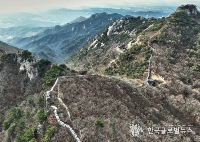 한양의 수도성곽 – 북한산성 대남문 구간 (고양시 제공)